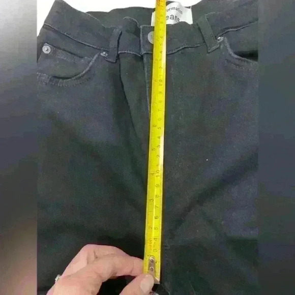 Reformation Black “high and‎ skinny” Jean in faded black destroyed Size 27 - Picture 14 of 16